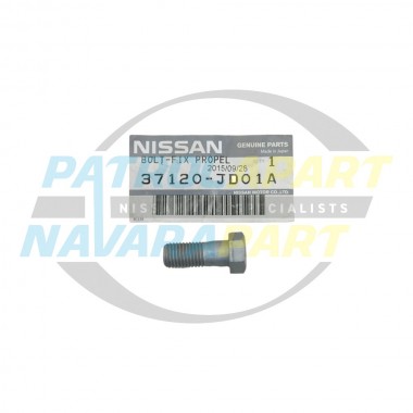 Genuine Nissan Navara D23 NP300 D40 Front Tailshaft Bolt