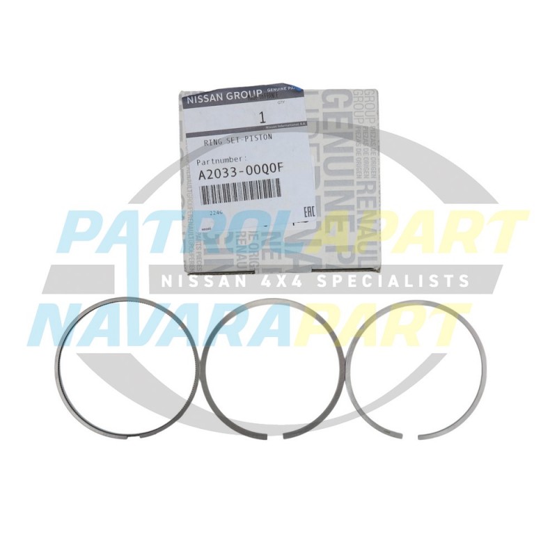 Genuine Nissan Navara D23 NP300 M9T Piston Ring Set
