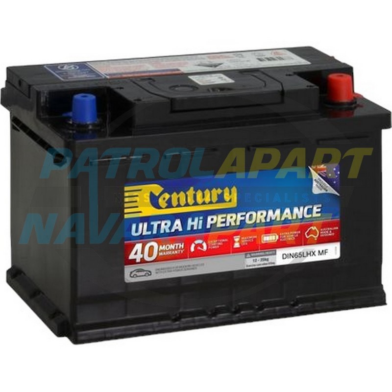 Century Ultra High Performance Battery for Nissan Navara D23 NP300 Main 760CCA & 77AH