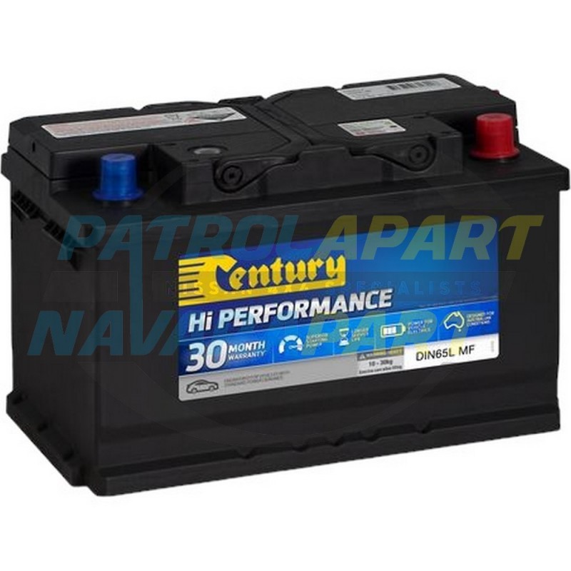 Century High Performance Battery for Nissan Navara D23 NP300 Main 580CCA & 63AH