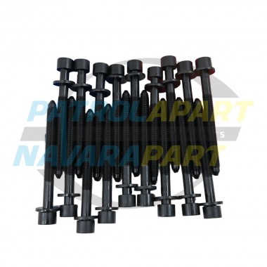 Cylinder Head Bolts Set for Nissan Navara D22 D40 R51 MNT VSK YD25 2.5 Diesel