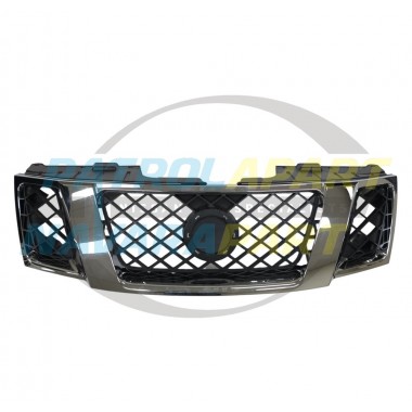 Chrome Grille suit Nissan Navara D40 Pathfinder R51 VSK Series2 2010-13