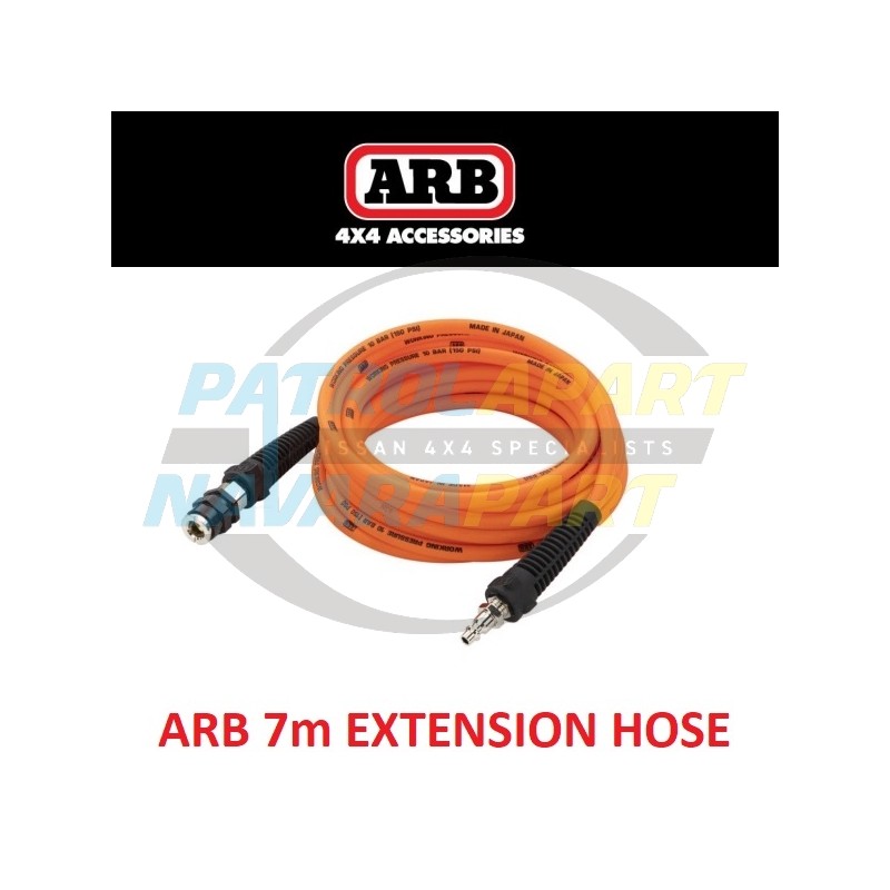 ARB Air Compressor 7m Extension Hose Suits Nissan Navara Pathfinder