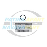 Genuine Nissan Navara D22 D40 R51 Water Pipe to Cylinder Head Oring