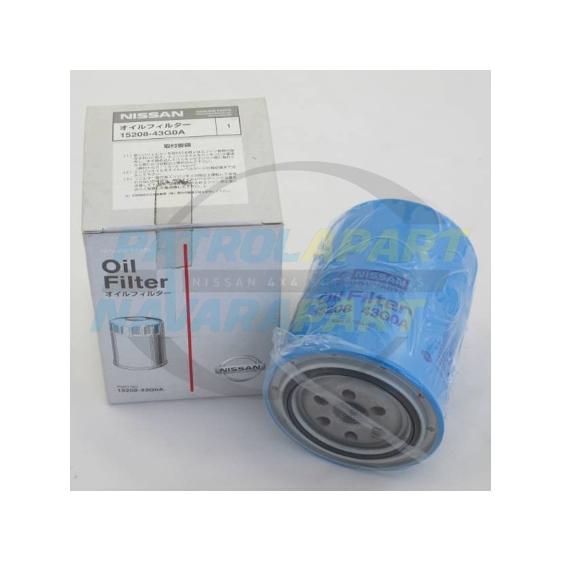 Genuine Nissan Oil Filter For Nissan Navara D22 QD32 & TD27