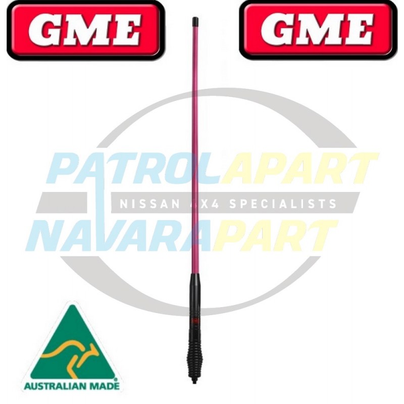 GME McGrath Foundation 1200mm 6.6dBi GAIN Pink Antenna AE4700 Series
