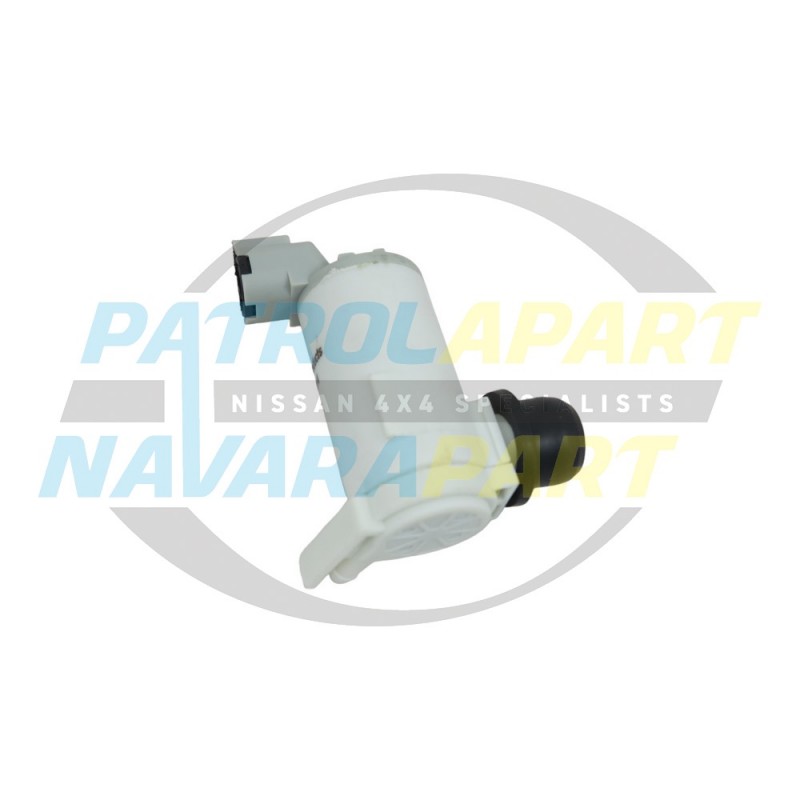 Front Washer Pump Motor for Nissan Navara D22 Early up to 10/2001
