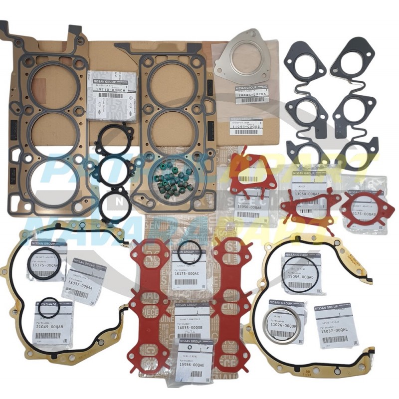 Japanese VRS Gasket set for Nissan Navara D40 VSK V9X 3.0L Diesel with VSS R51